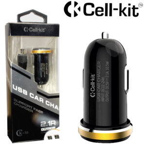Cell-Kit CK-30 2.1A Car Charger for Mobile & Tab charging