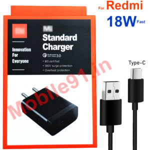 SNPD Mi 18W Fast Charger for Redmi 9 Power Mobile
