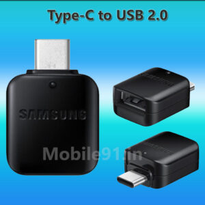 Samsung Type C OTG Adapter to USB 2.0 for Samsung Galaxy Mobiles