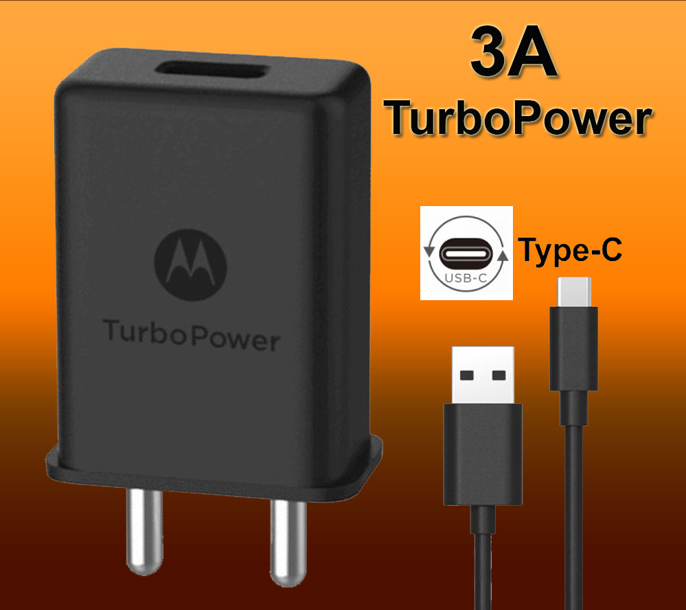 Motorola TurboPower 15+ Wall Charger + Micro-USB Data Cable