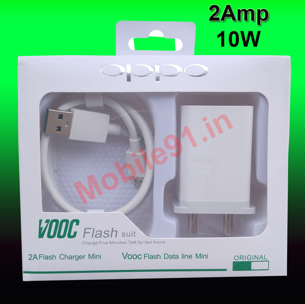 Oppo AK913GB Charger with VOOC Micro Cable - Mobile 91.in