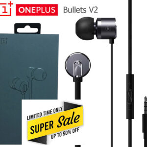 OnePlus Bullets V2 Earphones with Mic (Original) Special Offer Price