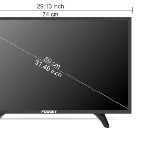 Foxsky 32 inches HD Ready LED (Black) Buy Online
